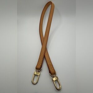 Louis Vuitton LV Vachetta Strap with Gold-tone Hardware